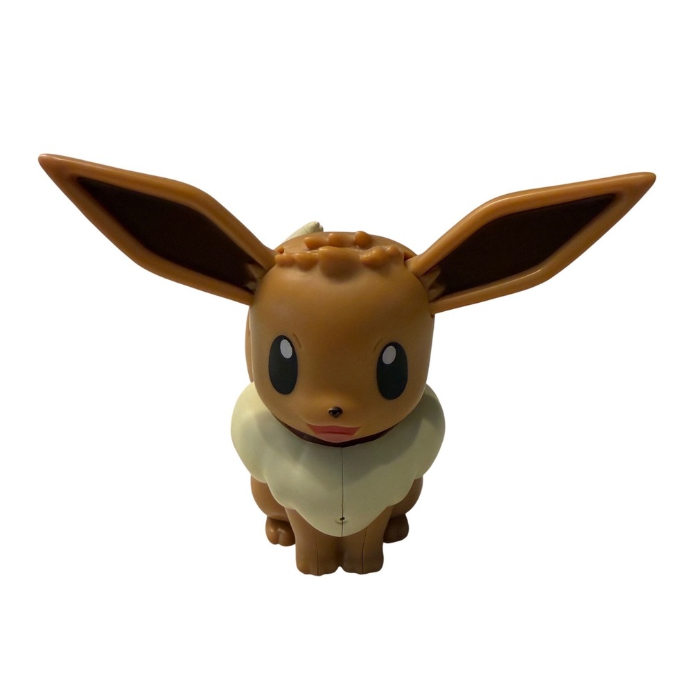Wicked Cool Toys Pokemon My Partner Eevee Brown Interactive Figure